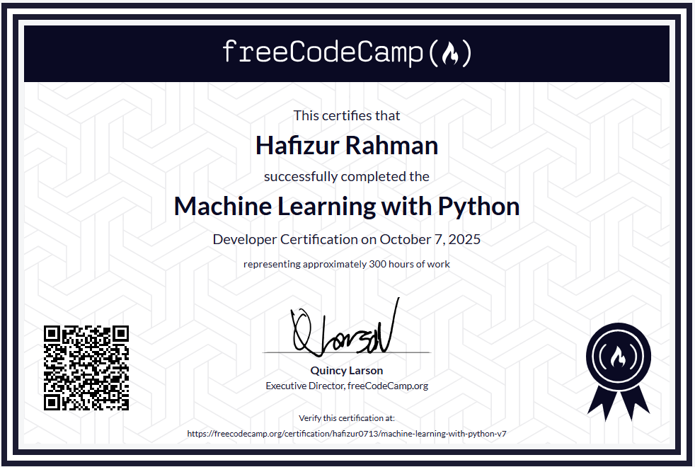 Machine Learning with Python